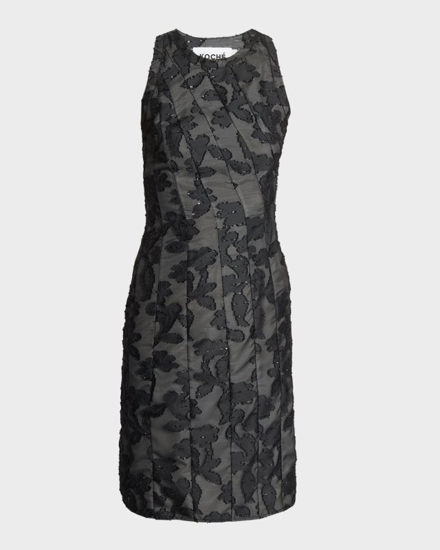 Embellished Sleeveless Mini Dress